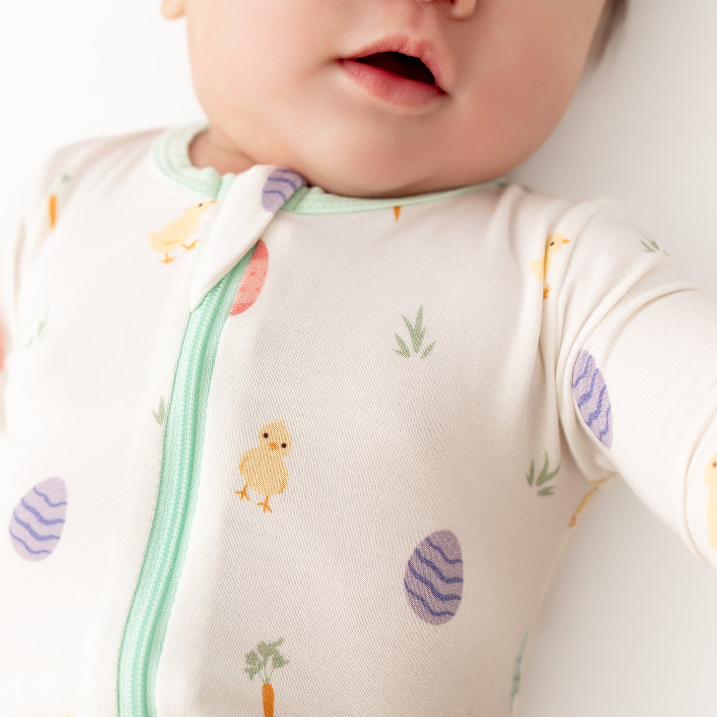 Easter Zippered Footie