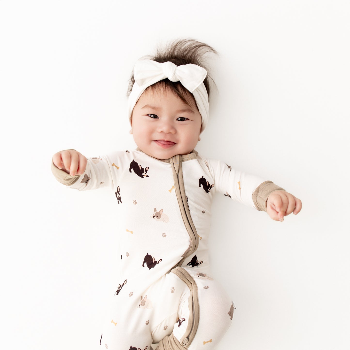 French Bulldogs Convertible Romper