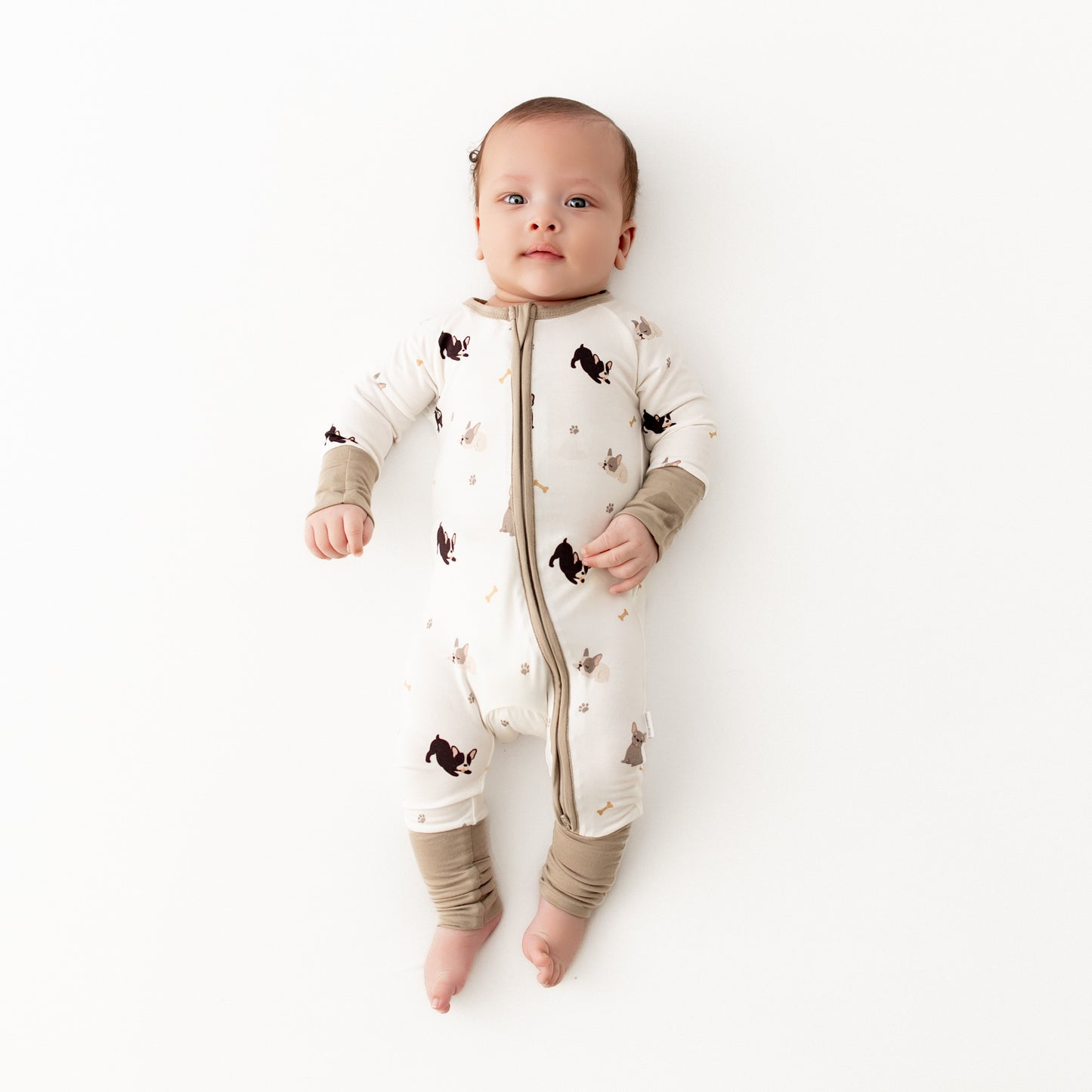 French Bulldogs Convertible Romper