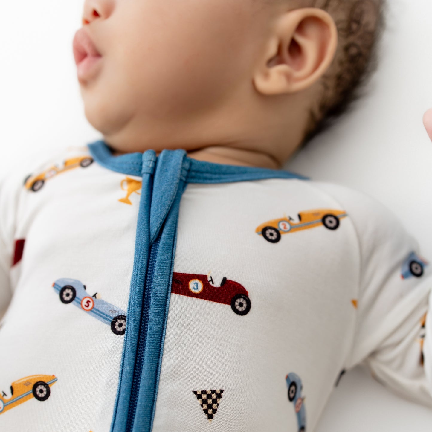 Race Cars Convertible Romper