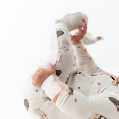 Cats Zippered Footie