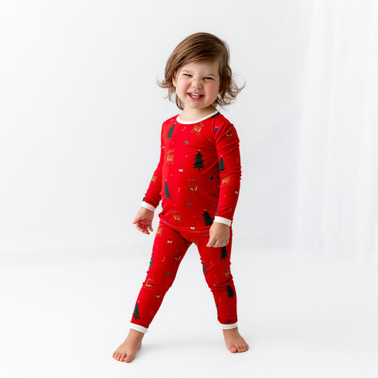 Reindeer Pajama Set