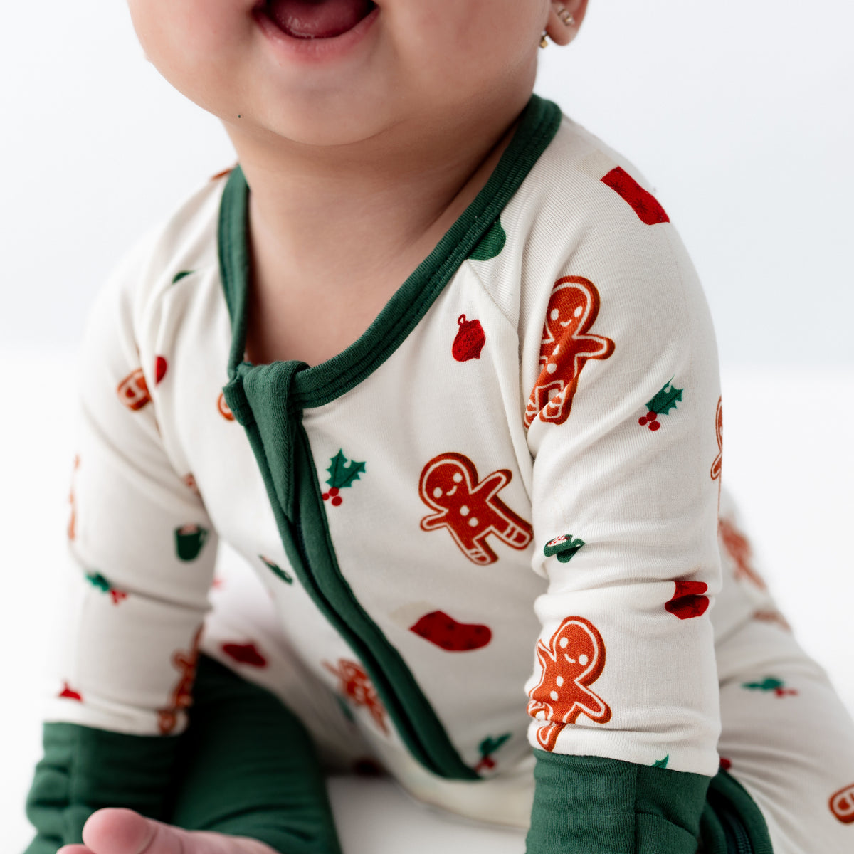 Gingerbread Men Convertible Romper