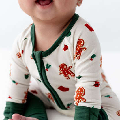 Gingerbread Men Convertible Romper