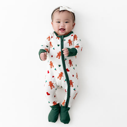 Gingerbread Men Convertible Romper