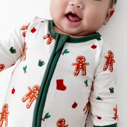 Gingerbread Men Convertible Romper