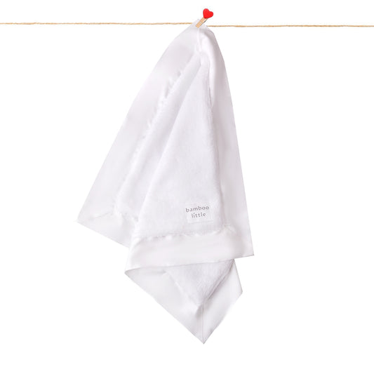 Cream Plush Security Blanket