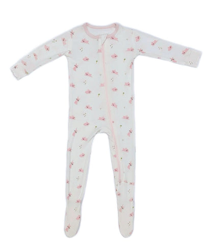Bunny Zippered Footie