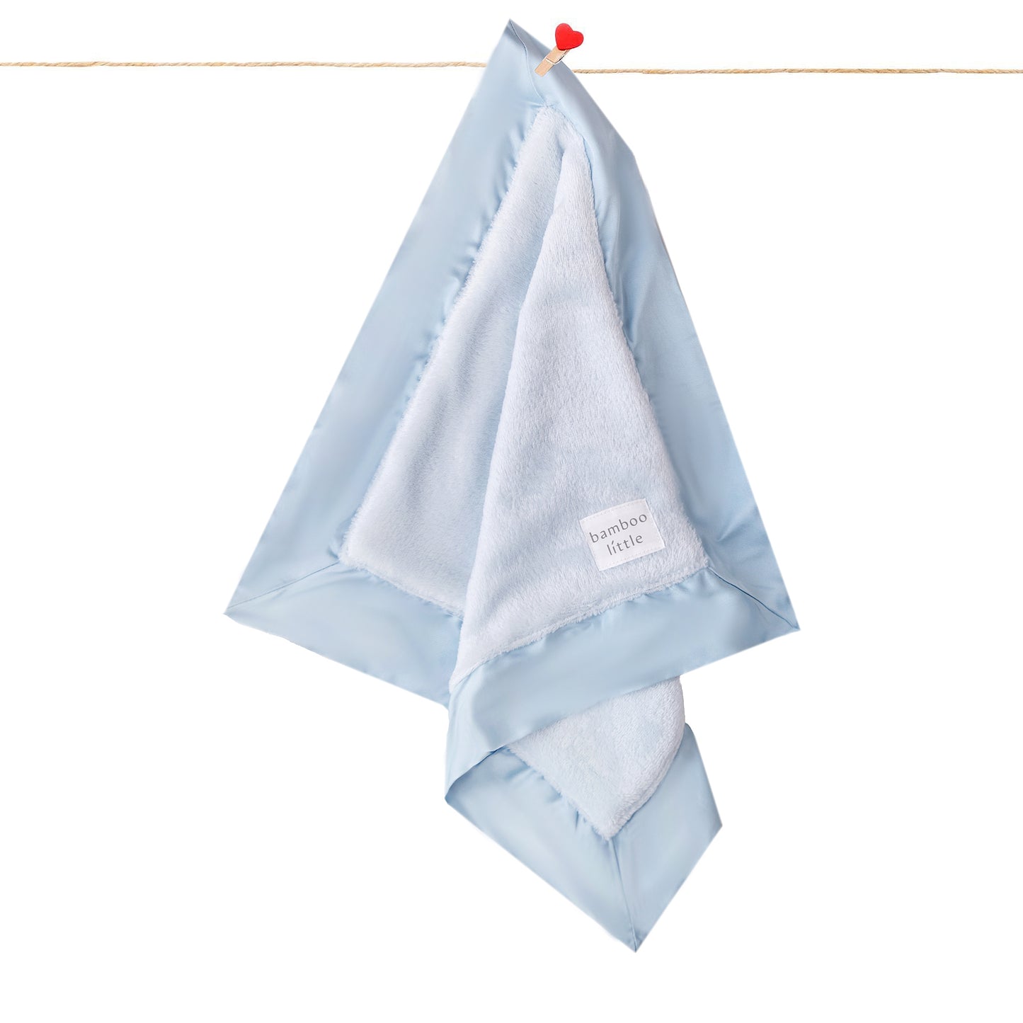 Blue Plush Security Blanket