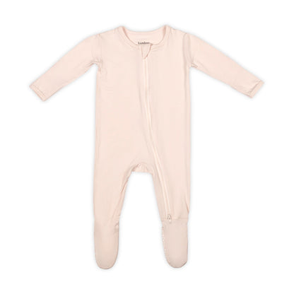 Pink Zippered Footie
