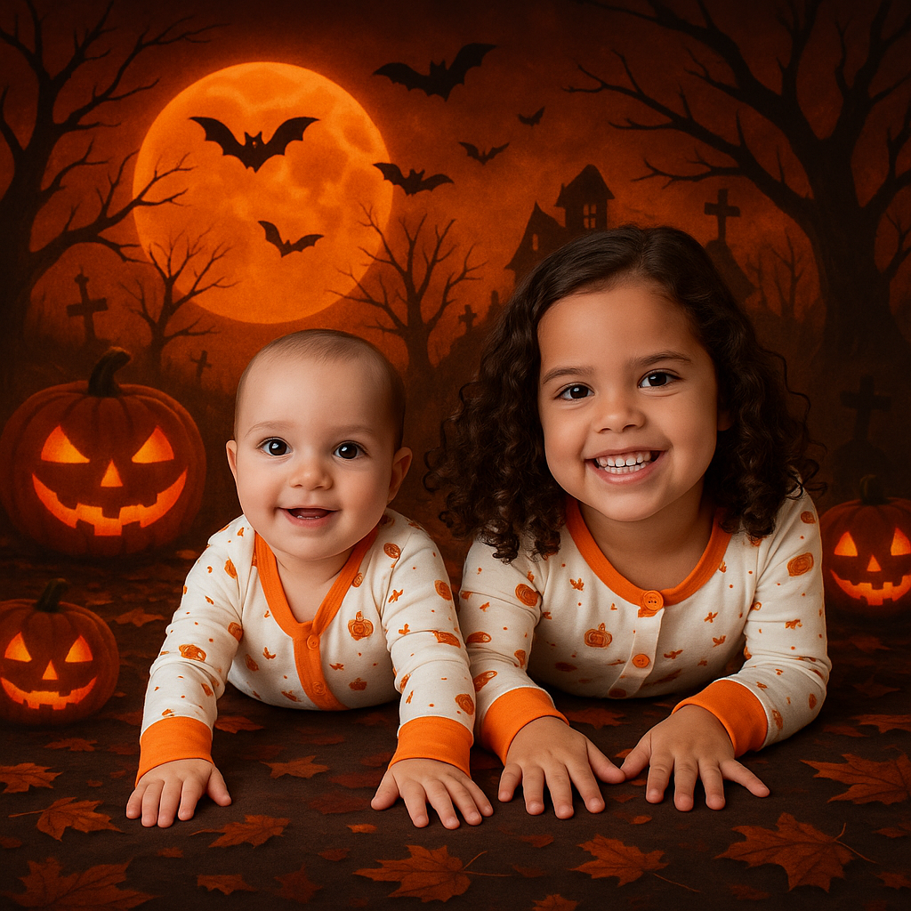 Bamboo Little Halloween Footies