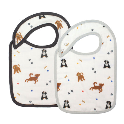 Dogs Bib Set