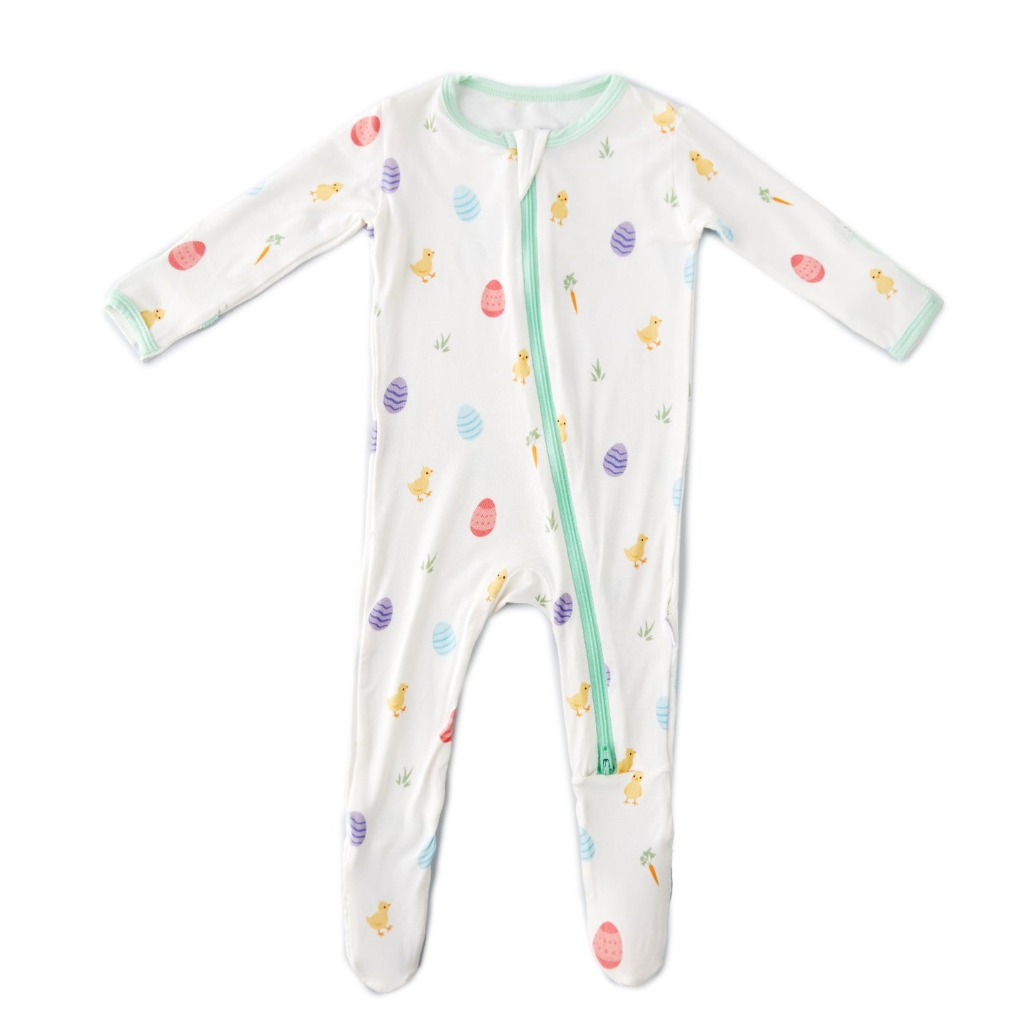 Easter Zippered Footie