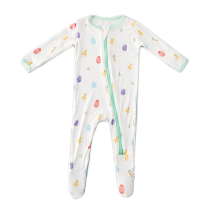 Easter Zippered Footie
