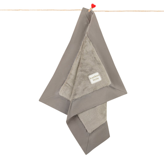 Gray Plush Security Blanket