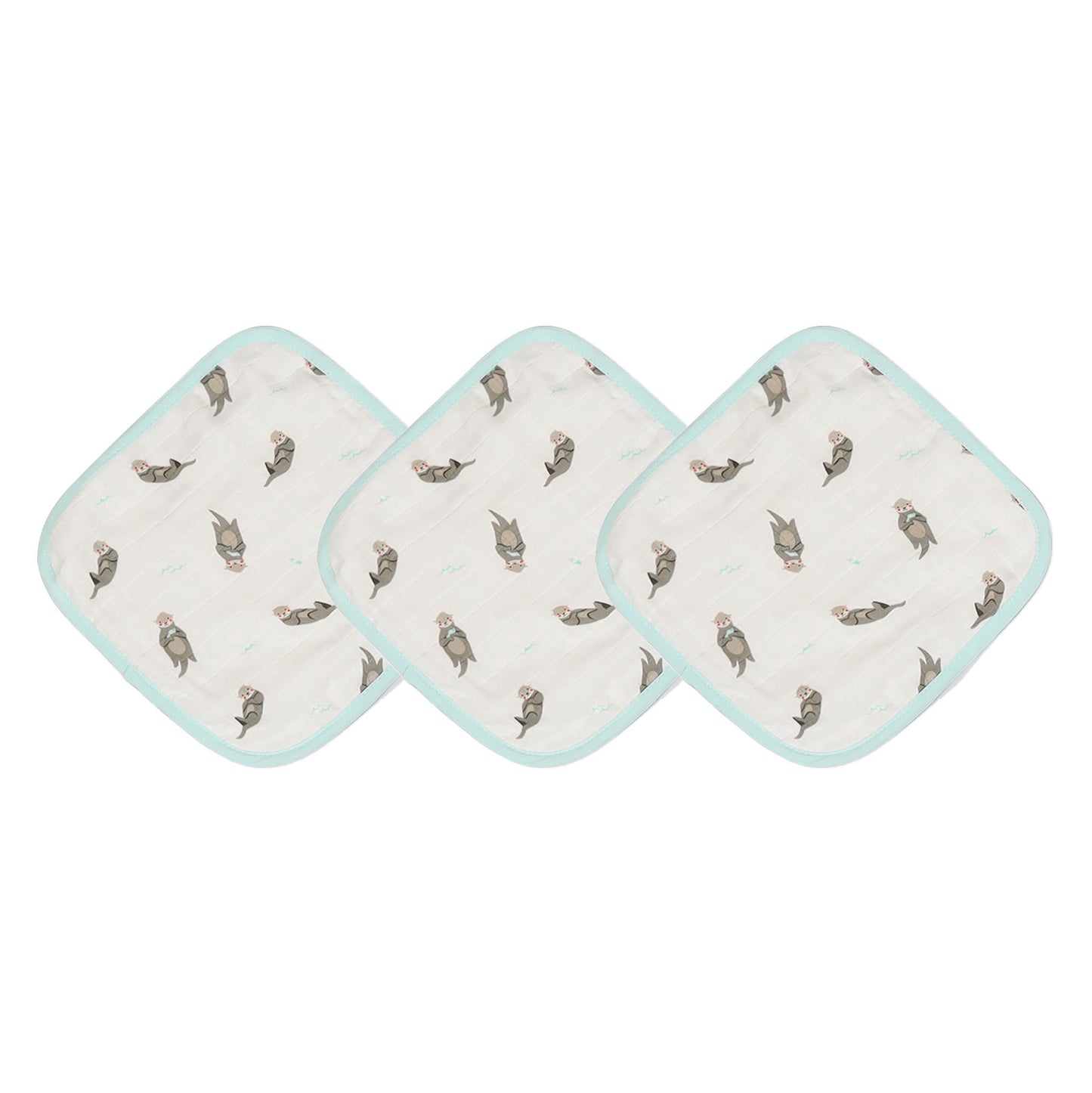 Otter Washcloth Set