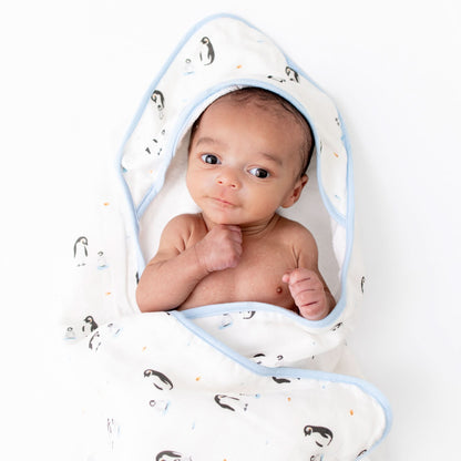 Penguin Hooded Towel Set