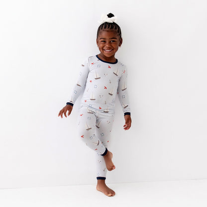 Sailboats Pajama Set