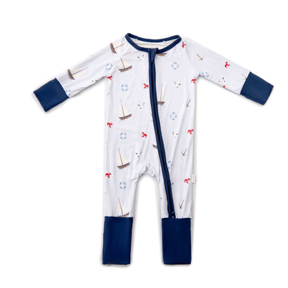 Sailboats Convertible Romper