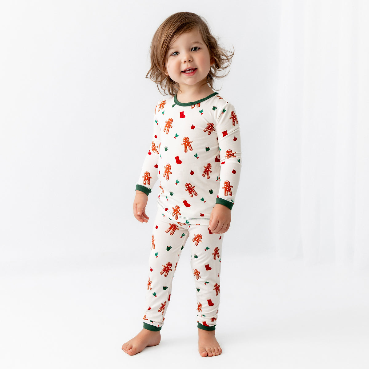 Gingerbread Men Pajama Set