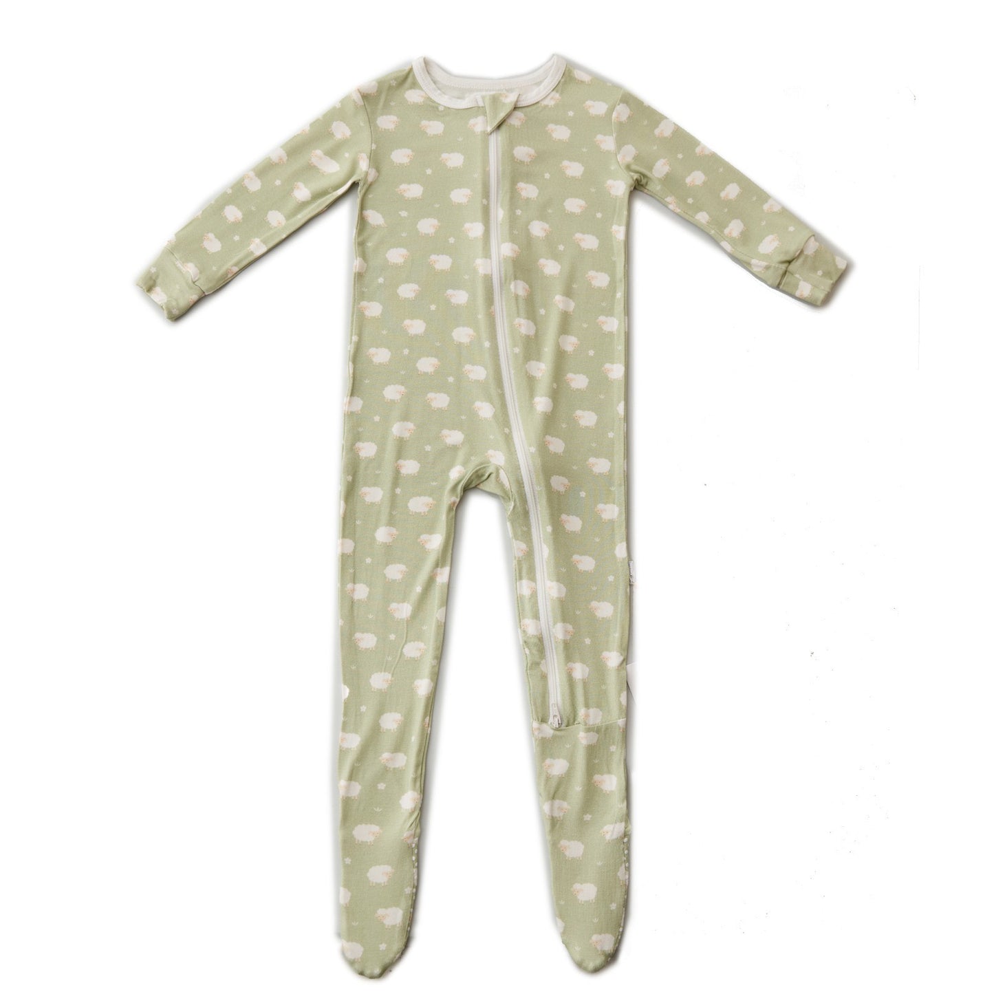 Sheep Zippered Footie