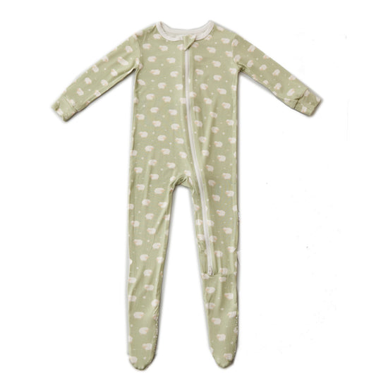 Sheep Zippered Footie