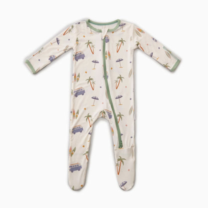 Surfboards Zippered Footie