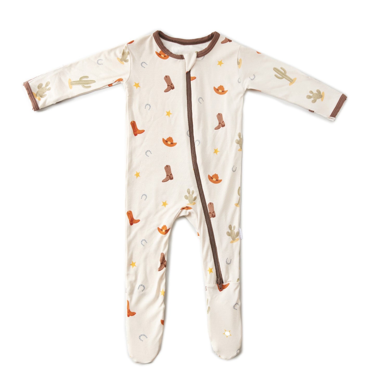 Western Zippered Footie
