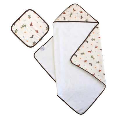 Western Hooded Towel Set