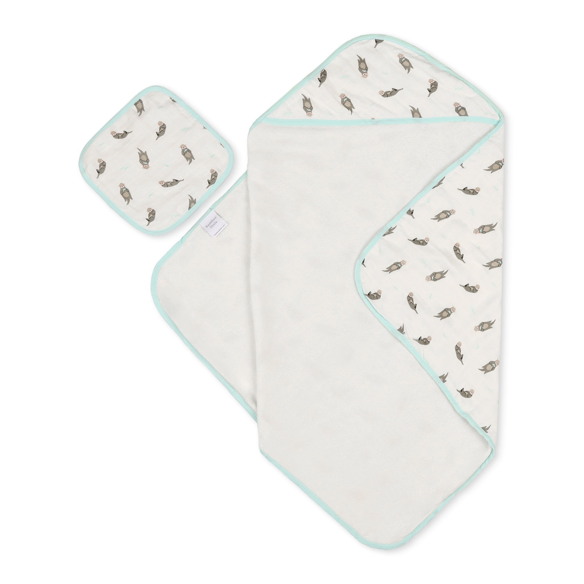 bamboo hooded towel set
