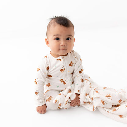 Tiger Zippered Footie