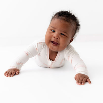 Bunny Zippered Footie