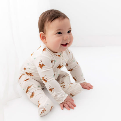 Tiger Zippered Footie