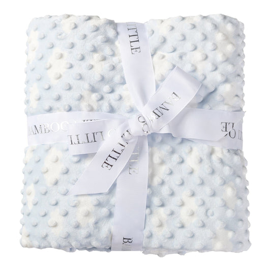 blue baby blanket