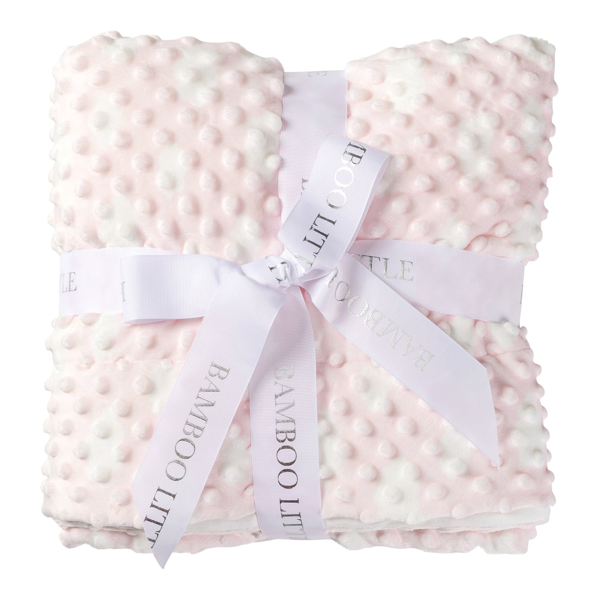 pink baby blanket