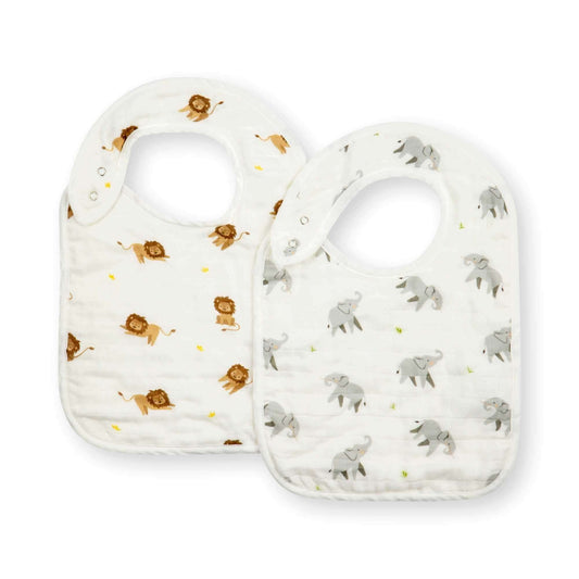 baby bib drooling teething feeding Bamboo Little