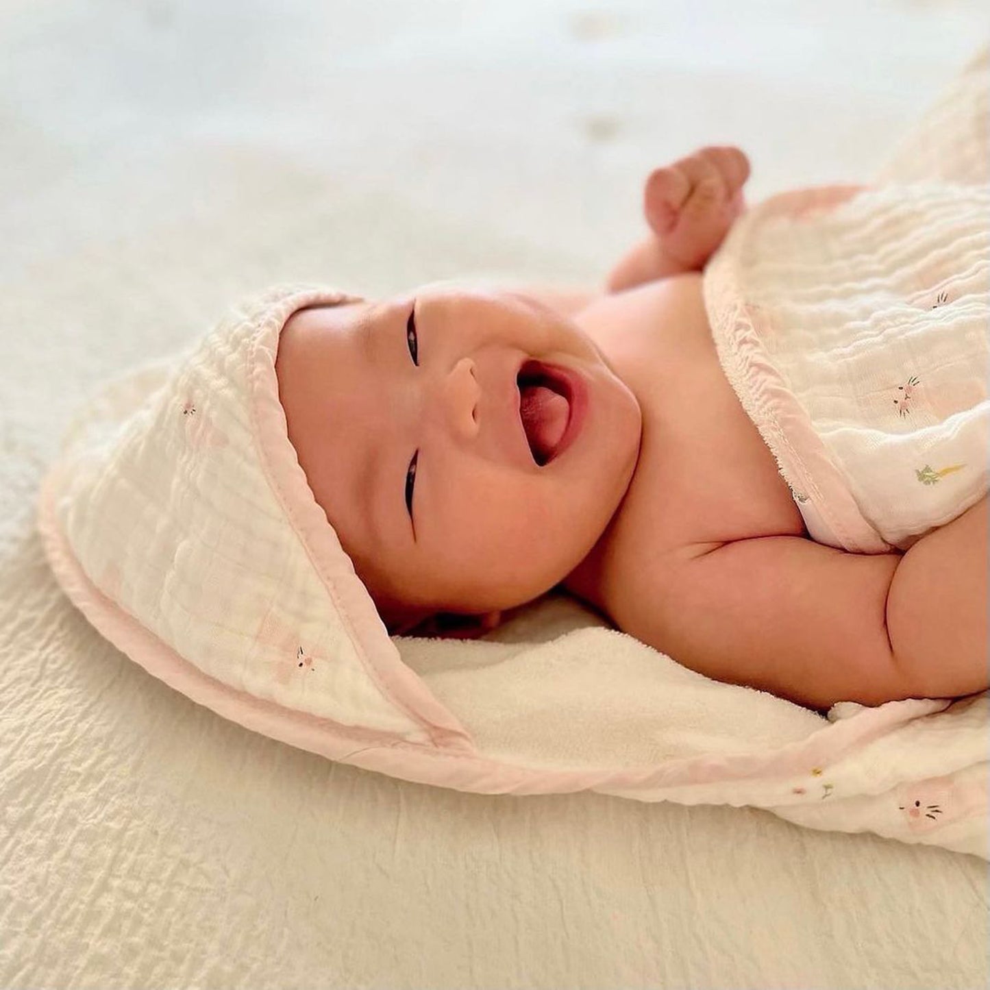 baby hooded towel