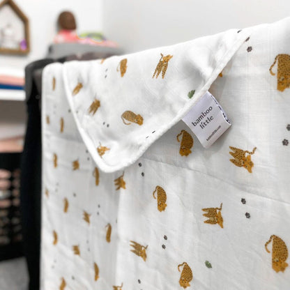 animal print baby blanket