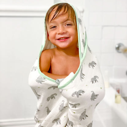 baby hooded towel set