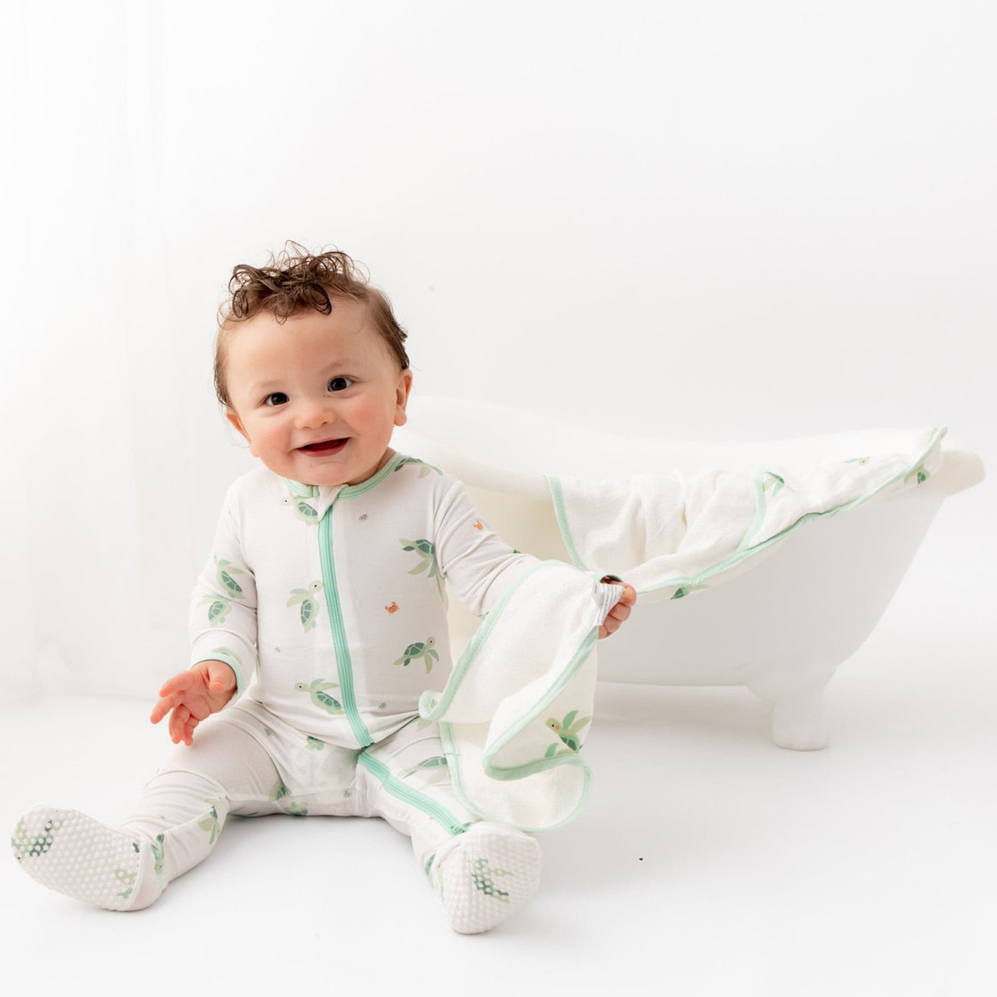bamboo baby footie